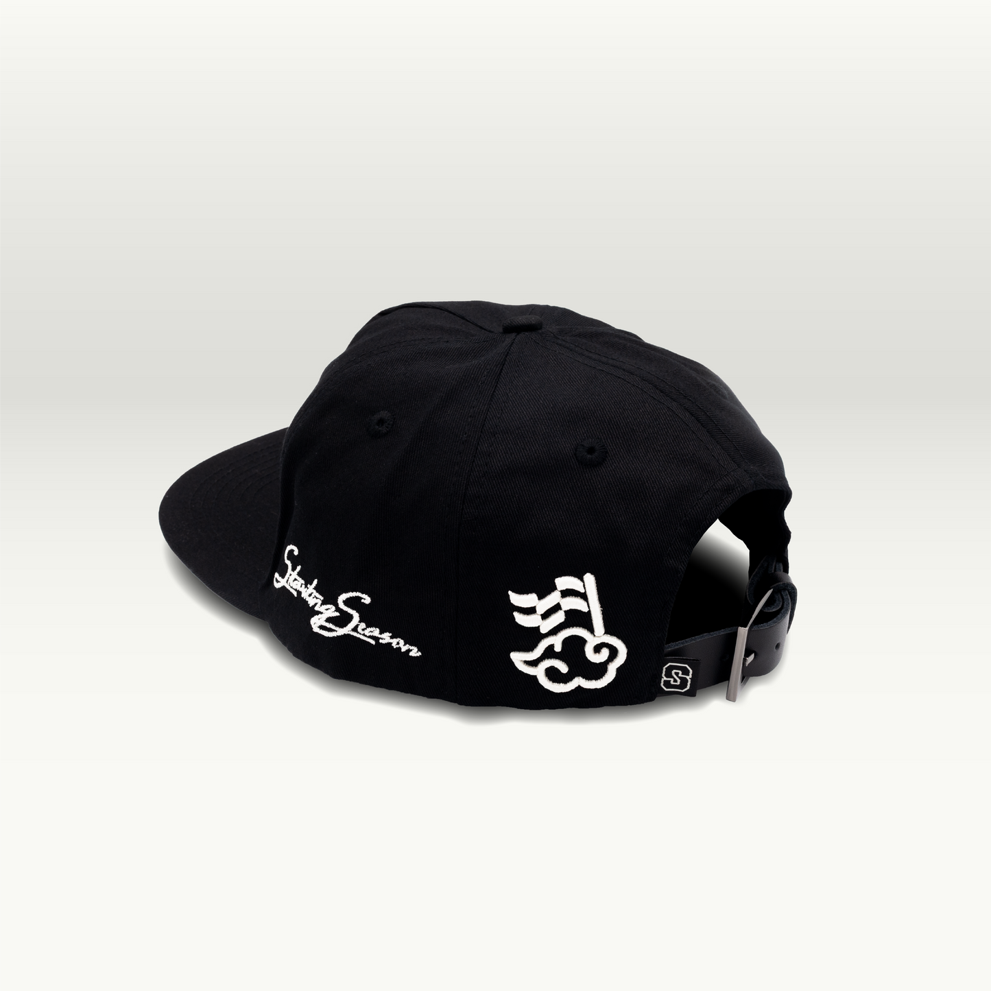 Everyday Fleur Black Kat 5-Panel Hat