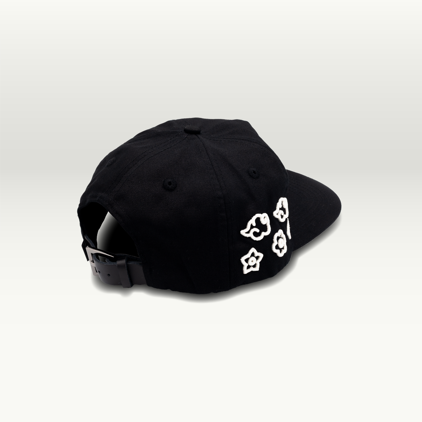 Everyday Fleur Black Kat 5-Panel Hat