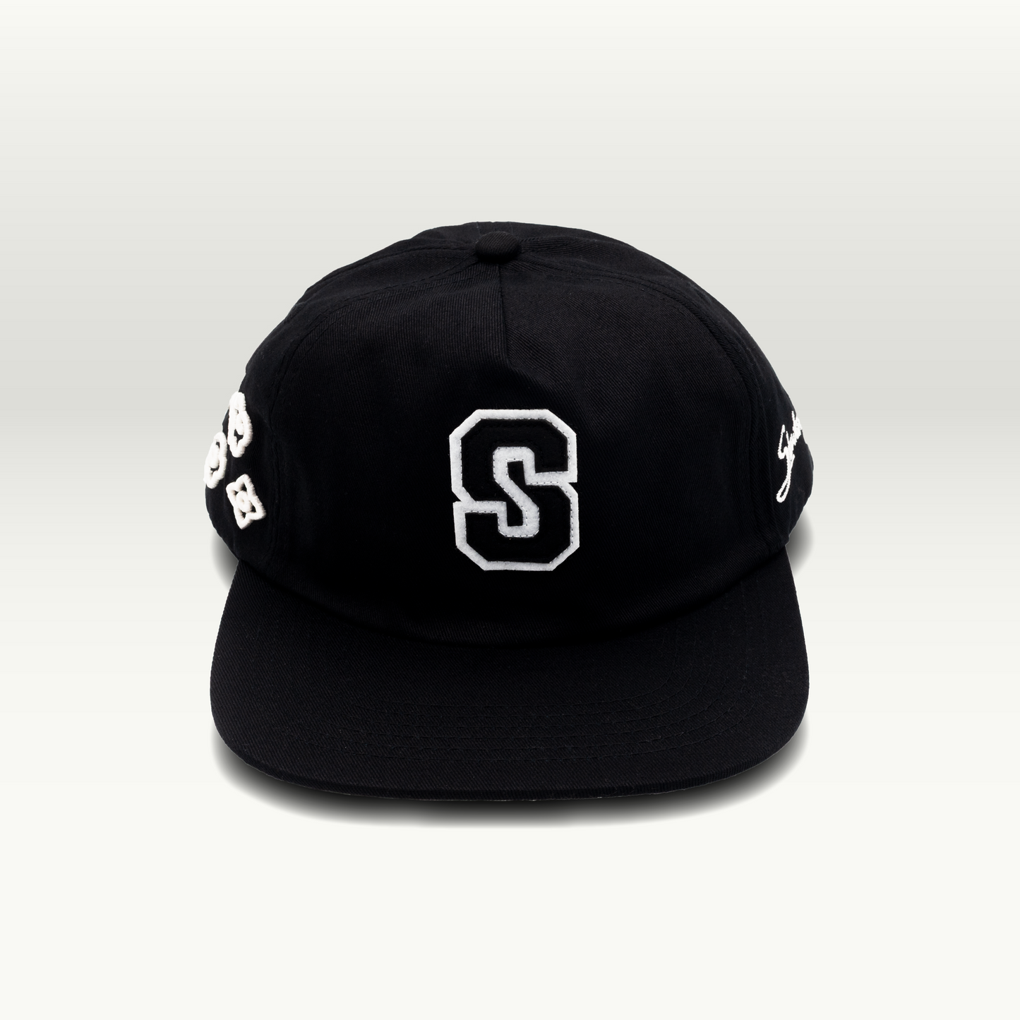 Everyday Fleur Black Kat 5-Panel Hat