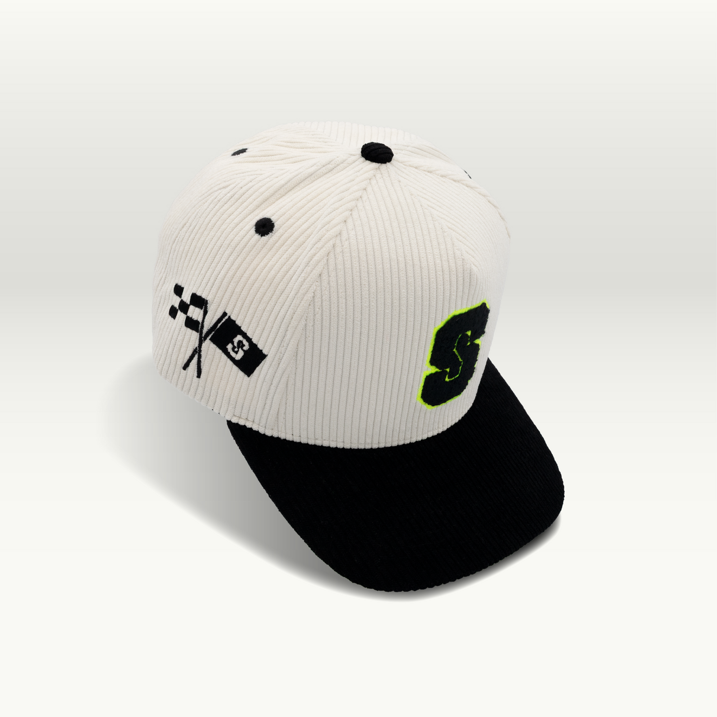 Starting Line 5-Panel Corduroy Hat