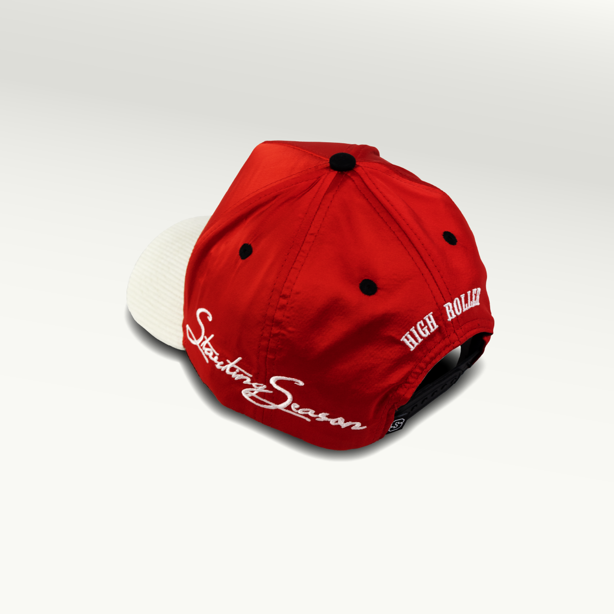 High Roller 5-Panel Satin Hat