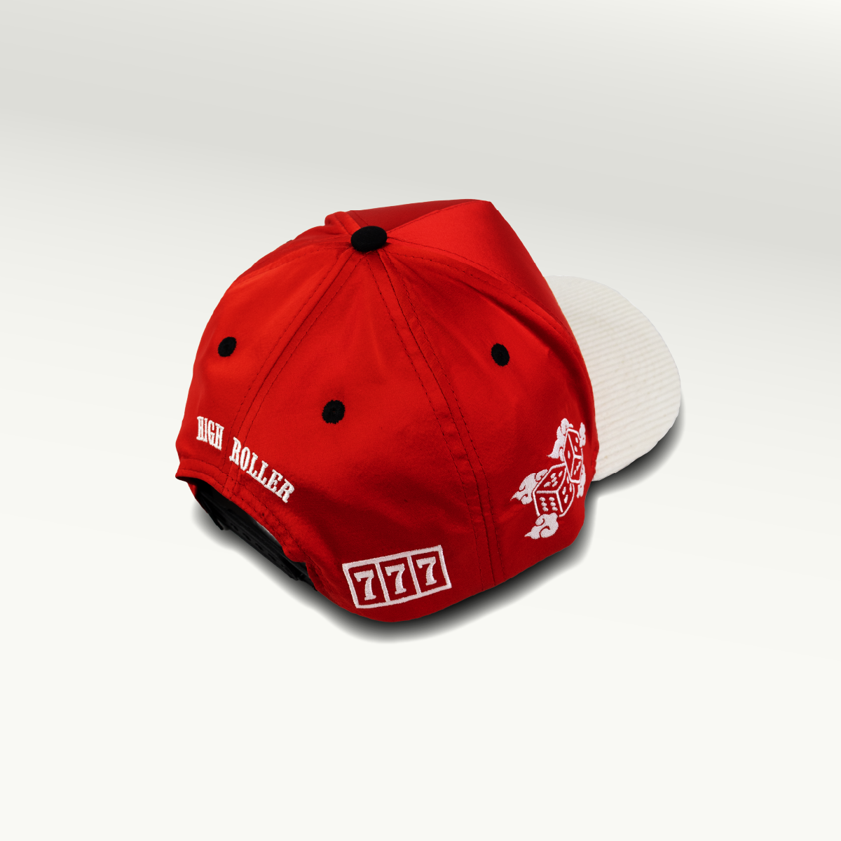 High Roller 5-Panel Satin Hat