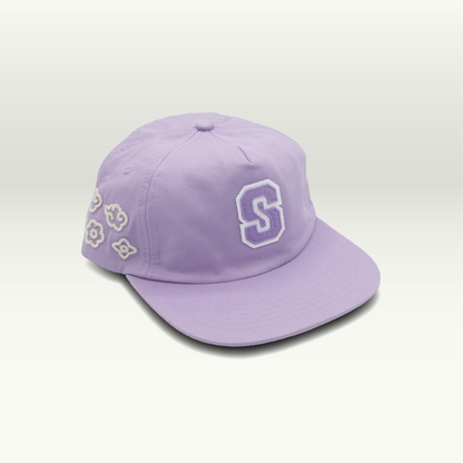 Everyday Fleur Purple Lily 5-Panel Hat