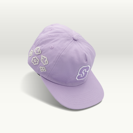 Everyday Fleur Purple Lily 5-Panel Hat