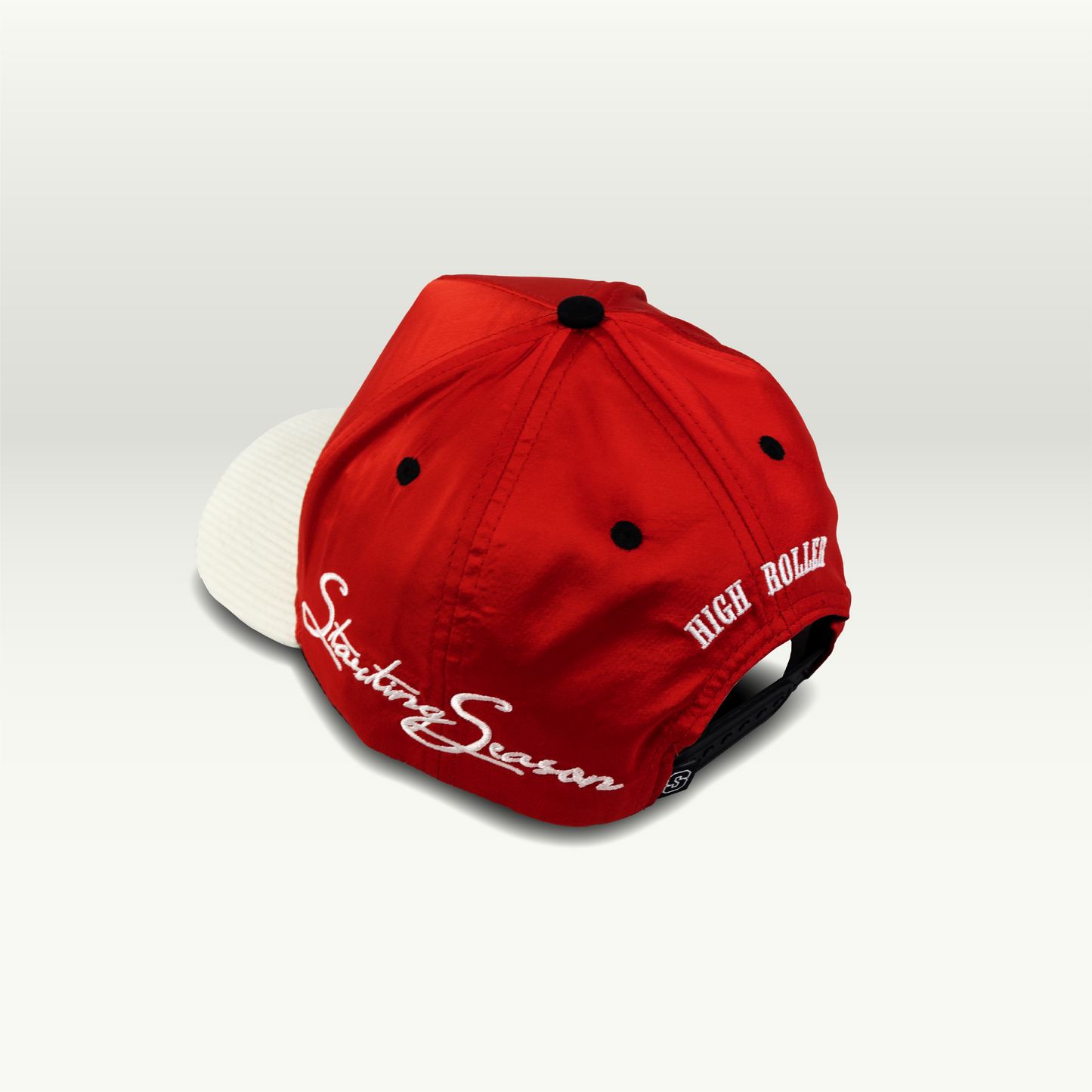 High Roller 5-Panel Satin Hat