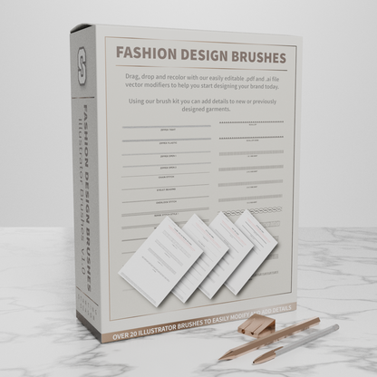 Starting Season Fashion Design Brush Pack