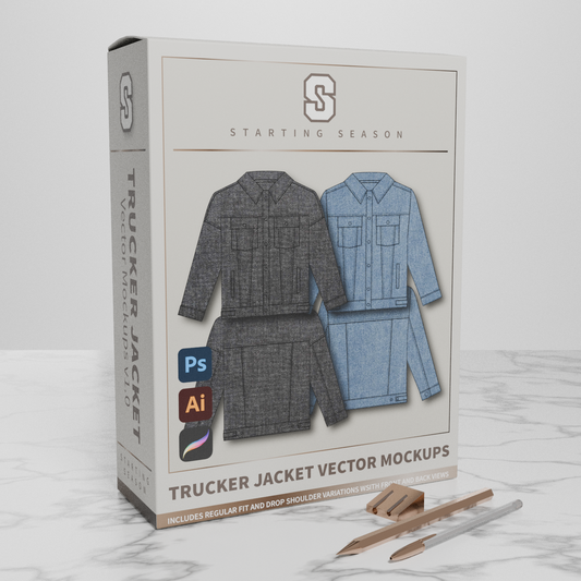 Trucker Jacket Mockups